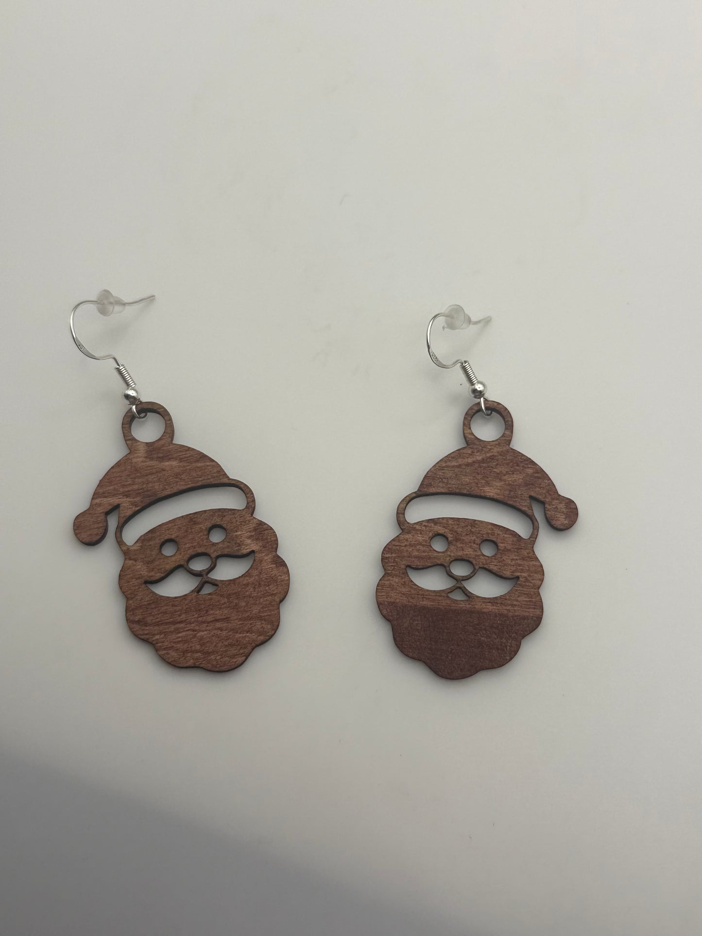 Santa earrings