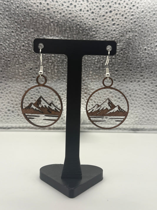 Mountain earrings